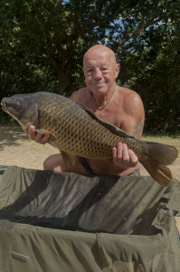 Date: 06/08/2026<br />
Lake: Halstead Reservoir<br />
Angler: Peter<br />
Fish: Common Carp<br />
Weight: 23lb<br /> 2026-08-06-01