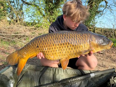 Date: 08/04/2026<br />
Lake: Halstead Reservoir<br />
Angler: Oscar<br />
Fish: Common Carp<br />
Weight: 22lbs 8oz<br /> 2026-04-08-01