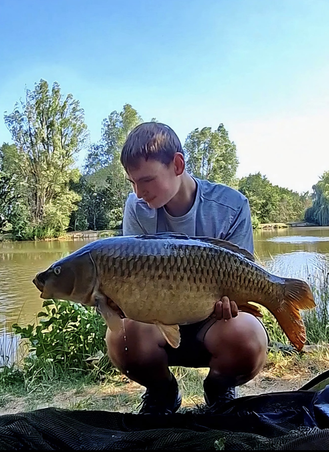 Date: 14/07/2026<br />
Lake: Halstead Reservoir<br />
Angler: Reece<br />
Fish: Common Carp<br />
Weight: 21lb<br /> 2026-07-14-01